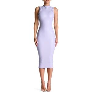 Naked Wardrobe Lavender Midi Dress
